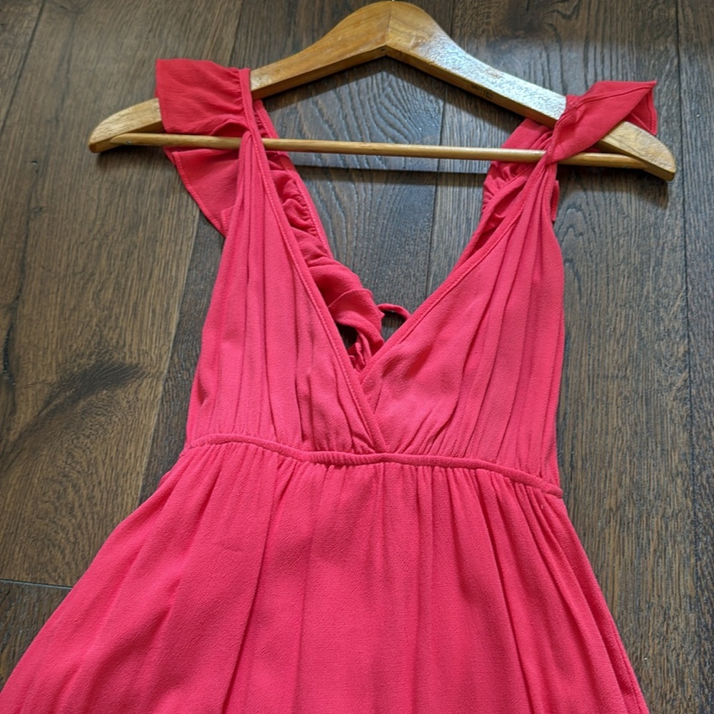 New!!! Coral maxi dress